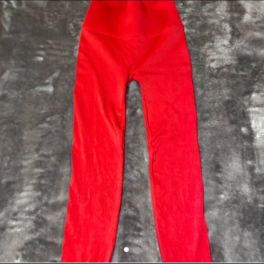 FABLETICS Women’s Red Workout Leggings